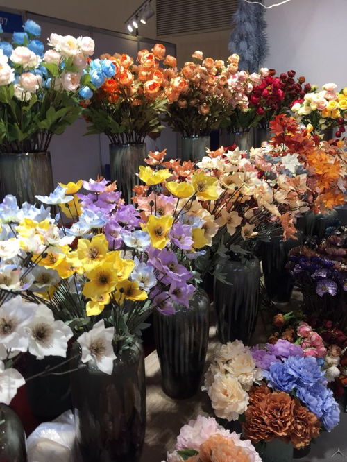 花海仙境里的匠心 全国工艺品交易会仿真花展区纪实