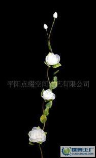 仿真花与叶脉干花 品位生活的艺术选择